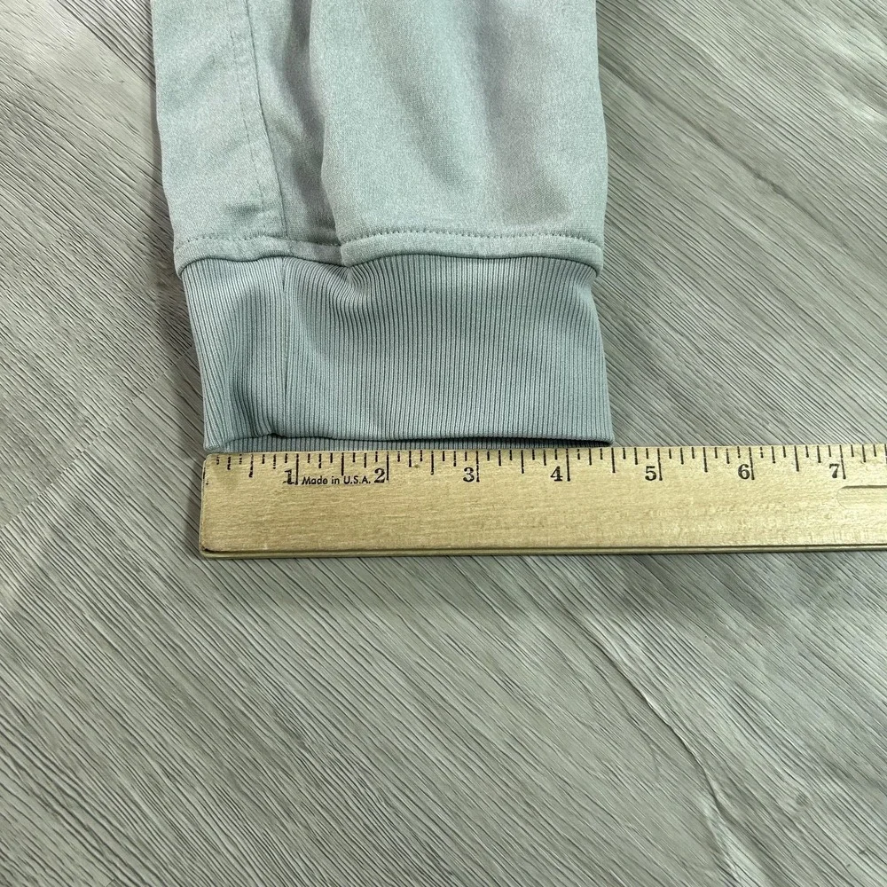 Under Armour Sweatpants Mens Large Gray Knit Jogger Zip Pockets Athletic 1366207